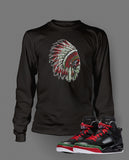 Chieftain Graphic T Shirt to Match Retro Air Jordan Spizike Shoe