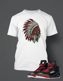 Chieftain T Shirt to Match Retro Air Jordan Spizike Shoe