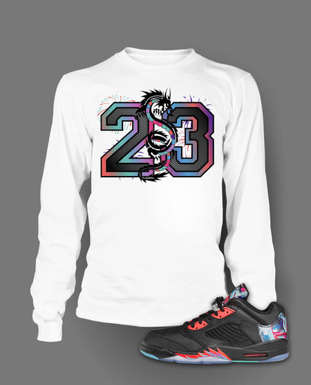 T-Shirt To Match Retro Air Jordan 7 Hare 23 Bunny Shoe