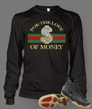 Long Sleeve T Shirt To Match Gucci Black Foamposite Shoe - Just Sneaker Tees - 1