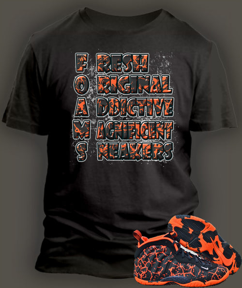T Shirt To Match Foamposite Magma - Just Sneaker Tees - 2