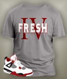 T Shirt To Match Retro Air Jordan 4 - Just Sneaker Tees - 2