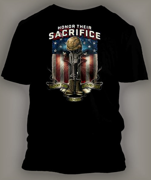 Honor Their Sacrifice Classic Graphic T Shirt