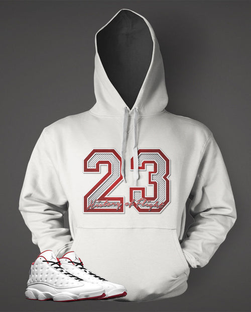 Graphic Pull Over to Match Retro Air Jordan 13 History Of Flight Shoe
