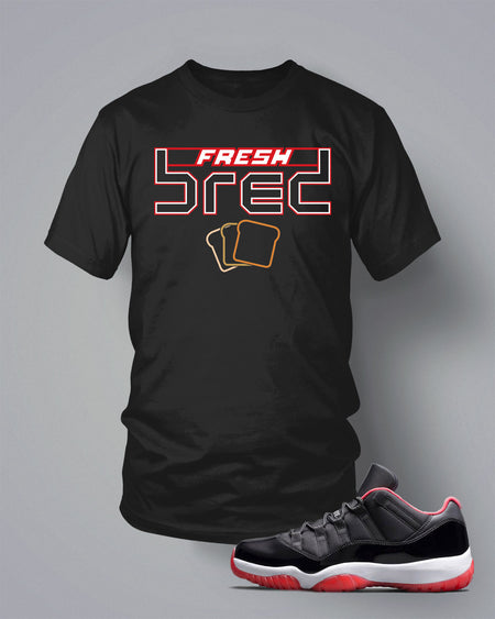 Graphic T Shirt To Match Retro Air Jordan 11 Cherry Shoe
