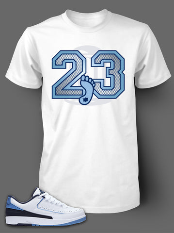 T Shirt To Match Retro Air Jordan 2 Low Shoe - Just Sneaker Tees - 3