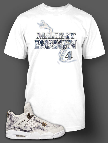Long Sleeve Graphic T-Shirt To Match Retro Air Jordan 4 Oreo Shoe
