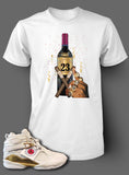 T Shirt To Match Retro Air Jordan 8 Shoe Championship Tee - Just Sneaker Tees - 2