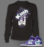 Long Sleeve T shirt To Match Air Jordan 1 High Feng Shui - Just Sneaker Tees - 1