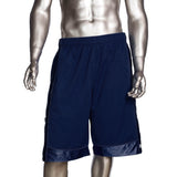 Mens Pro Club Mesh Jersey Basketball Shorts Small to 7XL Navy - Just Sneaker Tees - 1