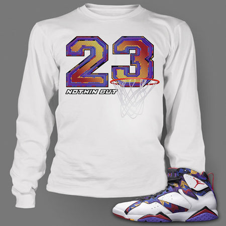 Graphic T Shirt To Match Retro Air Jordan 7 Shoe