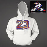 Hoodie to match Air Jordan 7 Nothing But Net Long Sleeve White Hooded Top