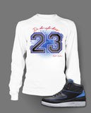 Long Sleeve T Shirt To Match Air Jordan 2 Radio Raheem Shoe - Just Sneaker Tees - 2