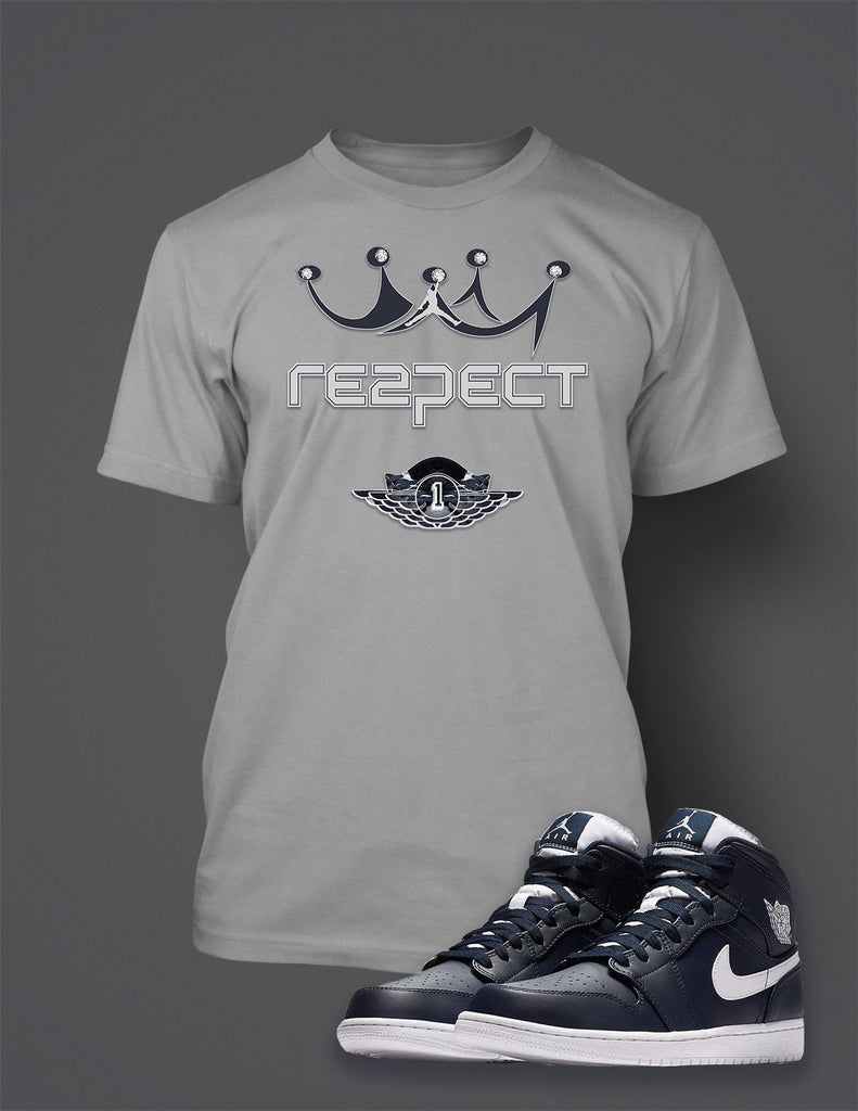 Graphic Respect T Shirt To Match Retro Air Jordan 1 High Jeter