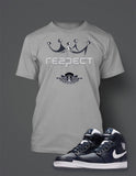 Graphic Respect T Shirt To Match Retro Air Jordan 1 High Jeter Shoe