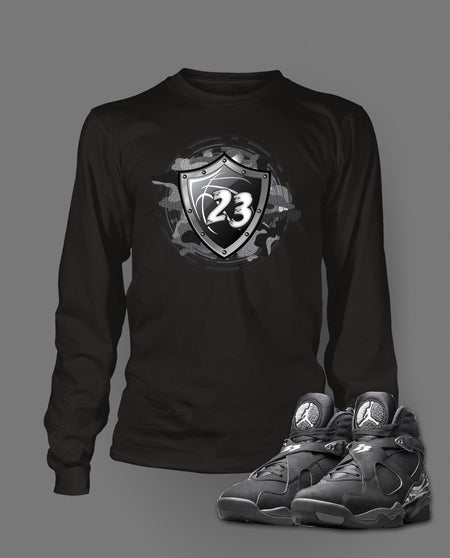Graphic T Shirt To Match Retro Air Jordan 8 Confetti Shoe