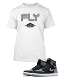 Fly One T Shirt to Match Retro Air Jordan 1 Shoe