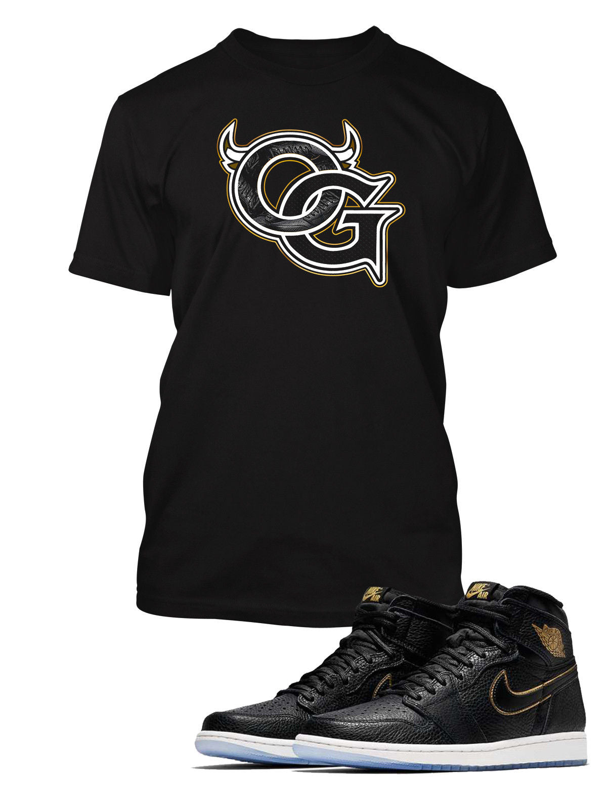 OG Graphic T Shirt to Match Retro Air Jordan 1 High Shoe