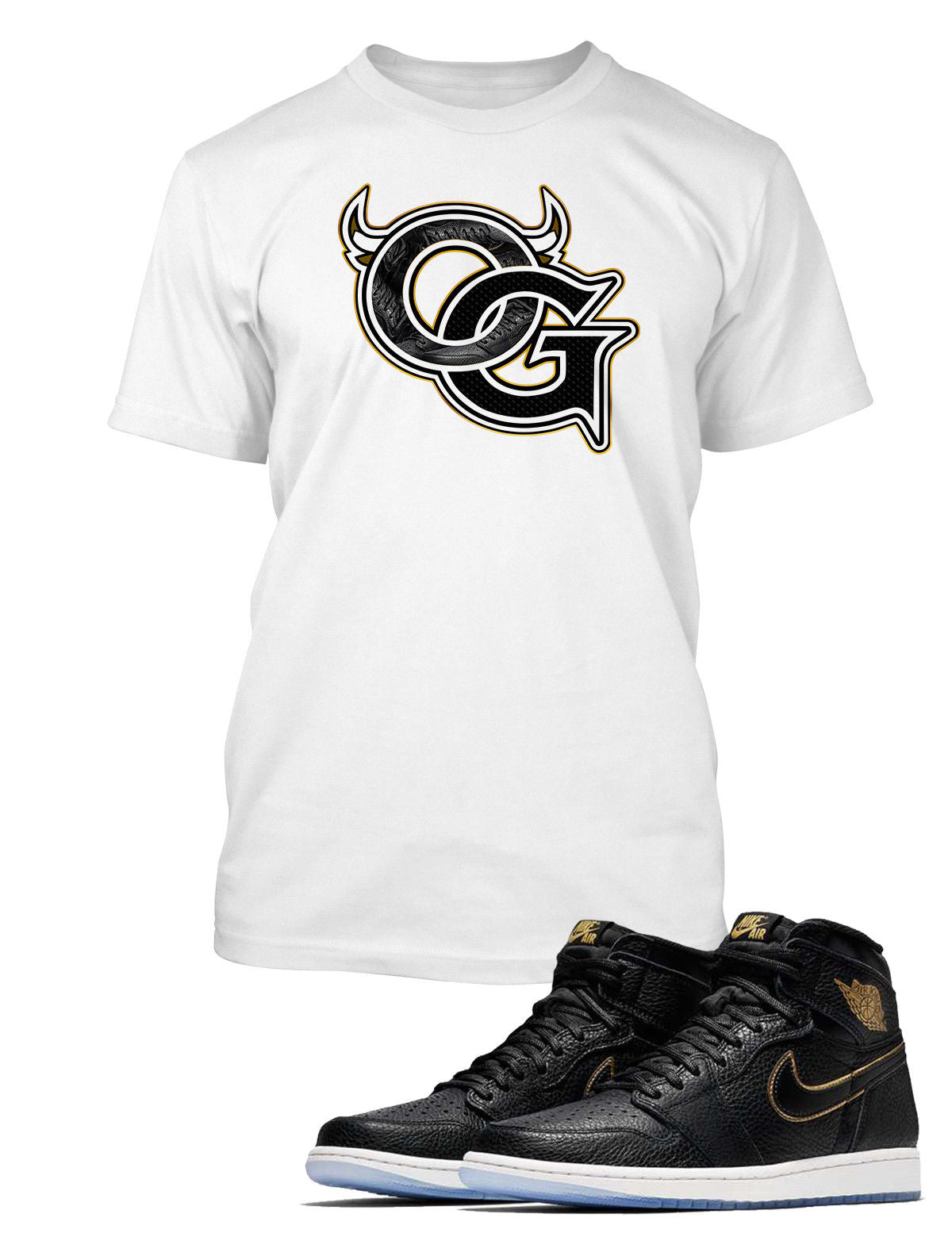 OG Graphic T Shirt to Match Retro Air Jordan 1 High Shoe