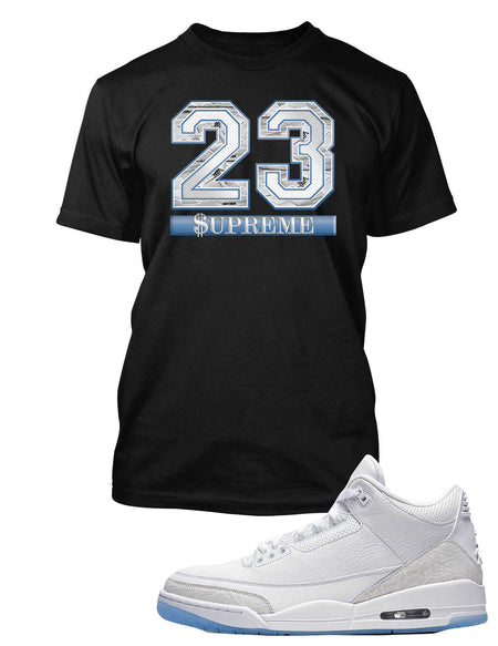 New 2Pac Graphic T Shirt to Match Retro Air Jordan 3 Shoe