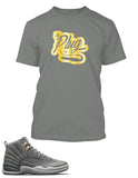 The Plug Graphic T Shirt to Match Retro Air Jordan 12 Cool Grey Shoe