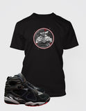 Graphic Get Paid T Shirt to Match Retro Air Jordan 8 Cement Shoe