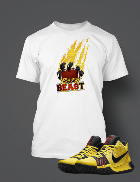 Rare Beast T Shirt to Match Kyrie 3 Bruce Lee Shoe