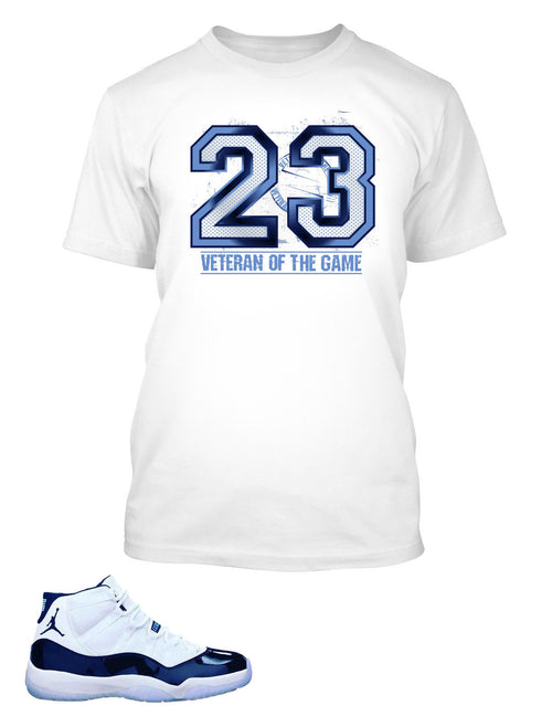 New Veterans Of The Game T Shirt to Match Retro Air Jordan 11 Shoe