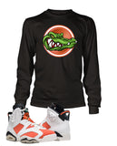 Gator Graphic T Shirt to Match Retro Air Jordan 6 Gatorade Shoe