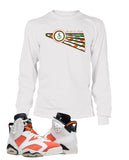 Paid in Full Graphic T Shirt to Match Retro Air Jordan 6 Gatorade Shoe
