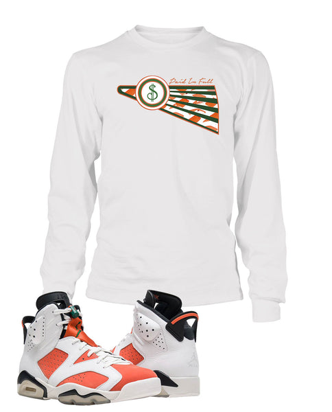 Paid in Full Graphic T Shirt to Match Retro Air Jordan 6 Gatorade Shoe