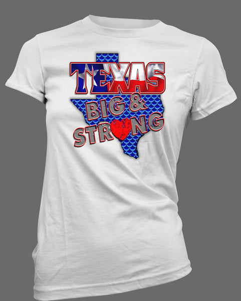 Texas Big and Strong Graphic Tee