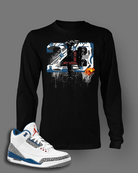 Supreme 23 Graphic T Shirt to Match Air Jordan 3 Pure White Shoe