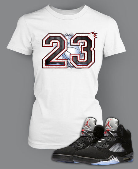 Breakout Edition T Shirt To Match Retro Air Jordan 5 Alternate Shoe