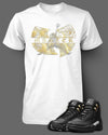 Custom T Shirt To Match Air Jordan 12 Wu Tang Shoe - Just Sneaker Tees - 2