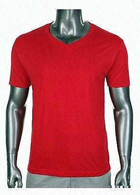 Pro Club Comfort Short Sleeve V-Neck Brown T-Shirt