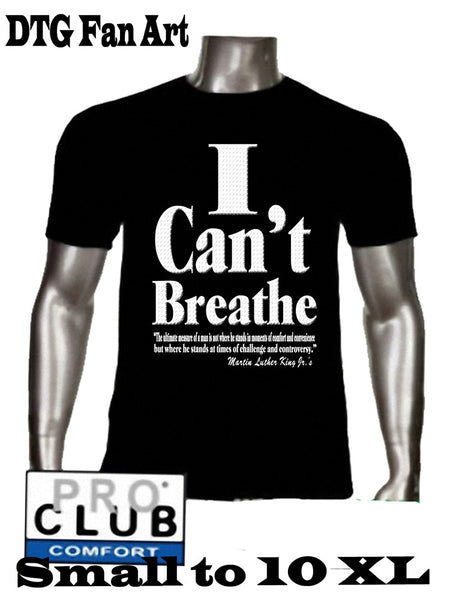 I Can't Breathe T Shirt Custom