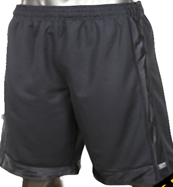 Mens Pro Club Mesh Jersey Basketball Shorts Small to 7XL Charcoal - Just Sneaker Tees - 1