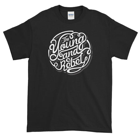 Live Your Dream Graphic Graffiti Short Sleeve T-Shirt