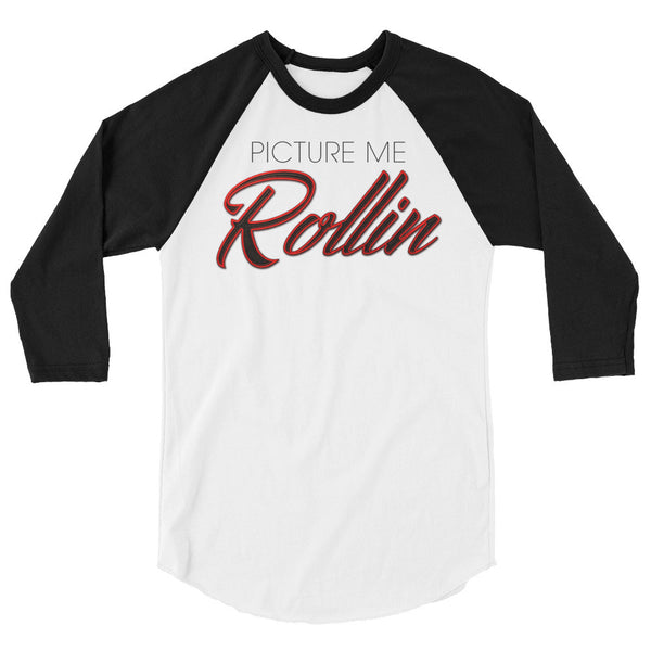 Picture Me Rolling Graphic Baseball T shirt To match Air Jordan 13 History of Flight shoe