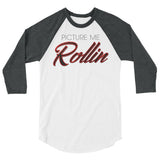 Picture Me Rolling Graphic Baseball T shirt To match Air Jordan 13 History of Flight shoe