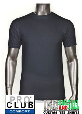 Sky Blue Pro Club Short Sleeve Heavyweight Premium T Shirt