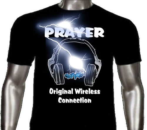 Prayer Original Wireless Graphic Tees