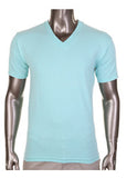 Pro Club Comfort Short Sleeve V-Neck T-Shirt Seafoam Green
