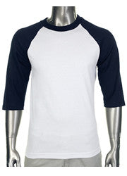 Pro Club Baseball White/Royal Blue T-Shirt