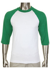 Pro Club Baseball White/Green T-Shirt