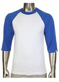 Pro Club Baseball White/Royal Blue T-Shirt 