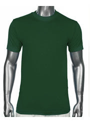 PRO CLUB Short Sleeve  HEAVYWEIGHT Premium T Shirt Forest Green