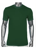 PRO CLUB Short Sleeve  HEAVYWEIGHT Premium T Shirt Forest Green