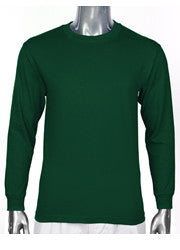 Pro Club HEAVYWEIGHT LONG SLEEVE T Shirt Forest Green